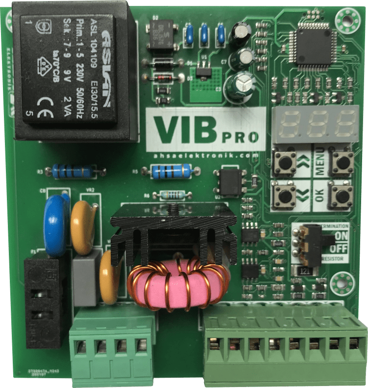 vib-eco Vibrasyon Kontrol Kartı