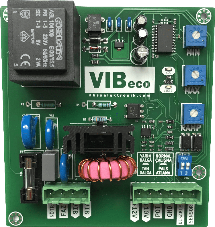 vib-eco Vibrasyon Kontrol Kartı